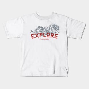 EXPLORE THE UNSEEN Kids T-Shirt